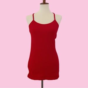 Lululemon Red Tank Top